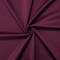 Deep Wine Red Famous Maker Nylon Spandex Solid Double Knit Fabric By the Yard